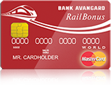 MasterCard World RailBonus
